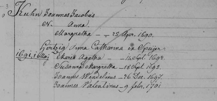 Familienregister Leimersheim; Film-Nr.247635; Aufn.Gruppe-Nr. 810846