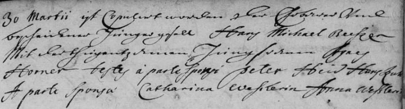 Heiratsregister Kath. Pfarramt Leimersheim; Film-Nr.367703; Aufahmegruppen-Nr. 817 9554