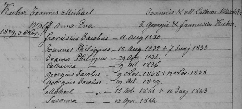 Familienregister Leimersheim; Film-Nr. 247635; Aufn.Gruppe-Nr. 810846