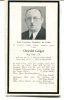 Sterbefoto von Oswald Geiger